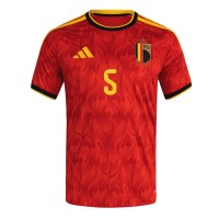 Muški Nogometni Dres Belgija Maxim De Cuyper #5 Domaci SP 2026 Kratak Rukav